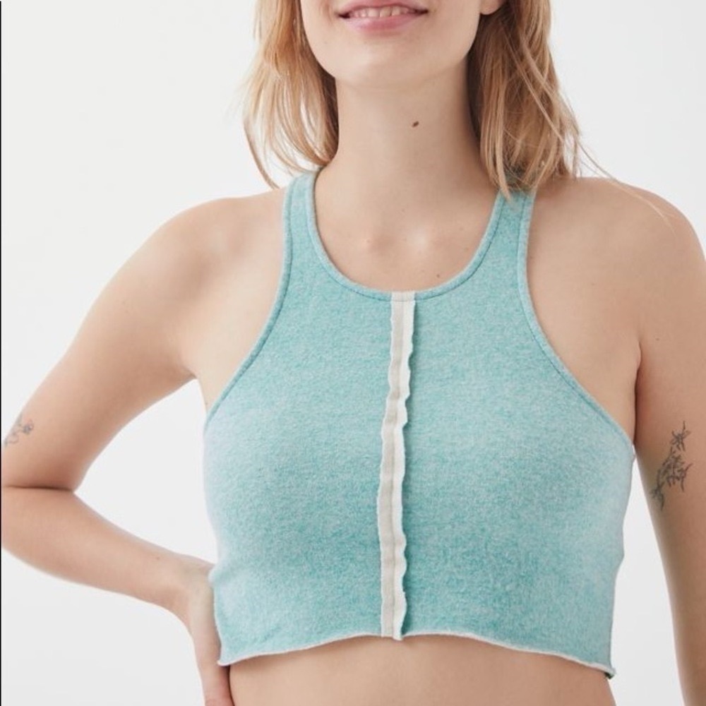 NWT Urban Outfitters Out From Under Silas Fleece Cropped Tank
